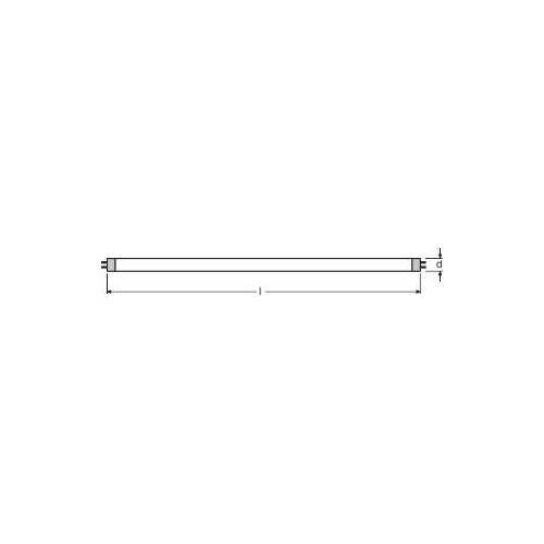 325846 Osram L 8W/840 EL FLH1 EEI:A Leuchtstofflampe Produktbild Additional View 2 L