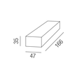 43LED/55 Leuchtwurm LED Netzteil Profi Universal anschließbar 350/500/700/900mA Produktbild Additional View 1 S