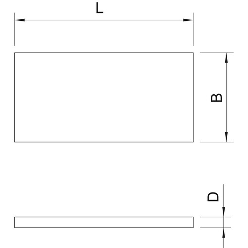 7202283 OBO KSI-P1 Kalziumsilikatplatte für Brandschutzanwendungen 500x150x20 Ka Produktbild Additional View 1 L