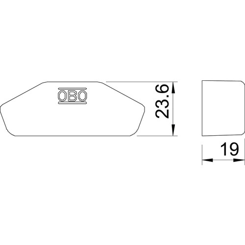 6364625 OBO TPS KS OR Schutzkappe für TPS-System Polyethylen pastellorange Produktbild Additional View 1 L