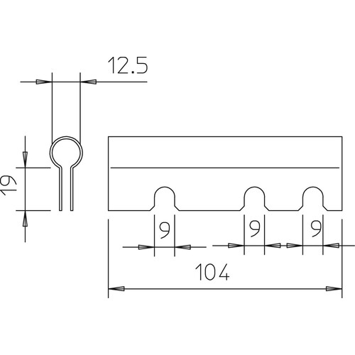 7215395 OBO BSKH-G Gewindestangenadapter für BSKH E30 Stahl Produktbild Additional View 1 L