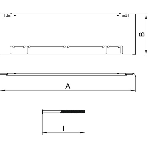 7410150 OBO ASH350-3 B115170 Höhenausgleich-Bausatz für Estrichhöhe 1 Produktbild Additional View 1 L