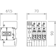 5094574 OBO V20-C 3PHFS-1000 SurgeController V20 dreipolig für Photov Produktbild Additional View 1 S