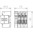 5097448 OBO V25-B+C 3PHFS900 CombiController V25 dreipolig für PV-Anl Produktbild Additional View 1 S