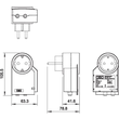 5092816 OBO FC-SAT-D FineController inklusive SAT-Schutz 230V  reinweiß Produktbild Additional View 1 S