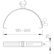 5202515 OBO 132 K-VA Dachleitungshalter Edelstahl, rostfrei Produktbild Additional View 1 S