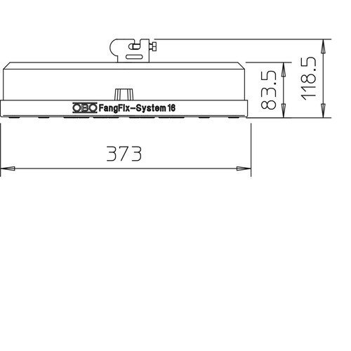 5403200 OBO F-FIX-16 FangFix-System Komplettsystem 16kg Produktbild Additional View 1 L