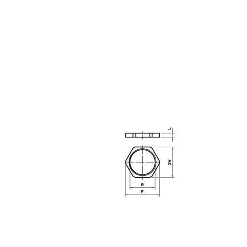 2091615 OBO 169 MS M16 Gegenmutter M16 Messing vernickelt Produktbild Additional View 1 L