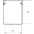 6178233 OBO LK4 N 80100 Verdrahtungskanal 80x100x2000 Polyvinylc Produktbild Additional View 1 S