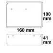 111070 Isoled Trafo 24V/DC 150W Gitter Produktbild Additional View 1 S