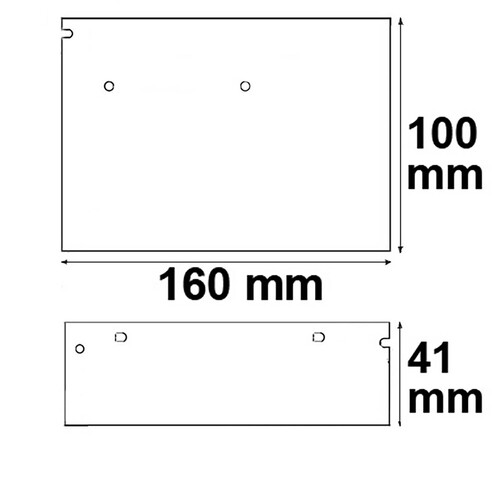 111070 Isoled Trafo 24V/DC 150W Gitter Produktbild Additional View 1 L