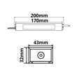 111190 Isoled Trafo 24V/DC 60W IP65 Produktbild Additional View 1 S