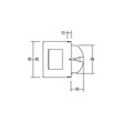 10140203 BRUMBERG LED-Wandeinbauleuchte 230V Edelstah 1,2W LF:ww Produktbild Additional View 2 S