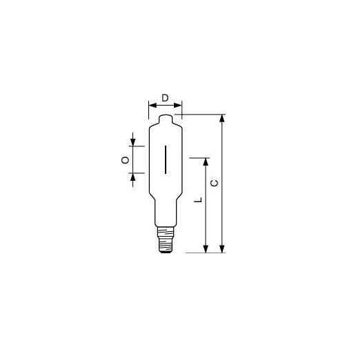 18376745 Philips-Licht HPI-T 2000W/646 E40 220V CRP/4 EEI:A+ Produktbild Additional View 3 L