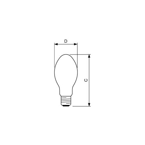 18195430 Philips-Licht SON 50W/220 E27 1CT/24 EEI:A Produktbild Additional View 1 L