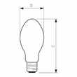 18225815 Philips-Licht MASTER SON PIA Plus 100W/220 E40 1SL/12 EEI:A+ Produktbild Additional View 2 S