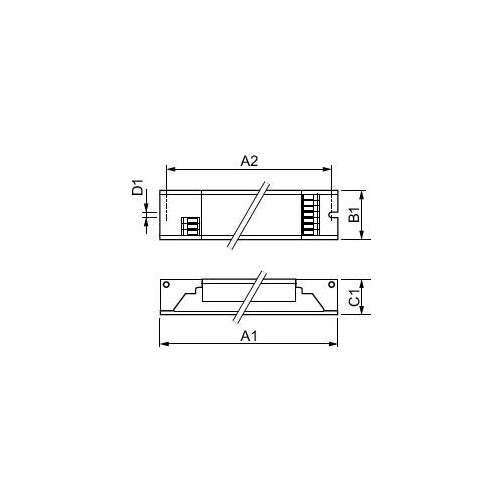 91502330 Philips-Licht HF-Pi 2 28/35/49/54 TL5 220-240V Produktbild Additional View 2 L