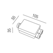 83395 Leuchtwurm ZUB LED-ies - IN Abzweigdose IP67 Produktbild Additional View 1 S