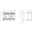 3RA2316-8XB30-1AP0 SIEMENS Wendekomb. AC3 4KW/400V AC 230V 50/60HZ 3pol. Produktbild Additional View 2 S