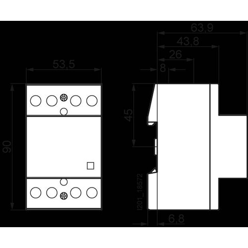 5TT5040-0 Siemens Schütz 40A 4S 230V Produktbild Additional View 2 L