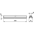 910630117226 PHILIPS Maxos TL5 Tragschiene 2-längig TL5 35/49/80W Produktbild Additional View 1 S