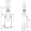 3SE7120-1BH00 Siemens Sirius Seilzugschalter m.Metall 2xM20x1,5 Produktbild Additional View 1 S