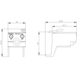 3RU1900-2AM71 Siemens elektr. Fern-Reset 220-250VUC für 3RU11/3RU21/3RB20/3RB3 Produktbild Additional View 2 S