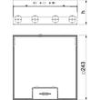 7427300 OBO UDHOME9 2V GB V Geräteeinsatz komplett mit Schutzkontakt Produktbild Additional View 1 S