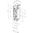 118E.13-----A71 EffEff Türöffner Mod.118 10-24V AC/DC verst.Falle und mech. entr. Produktbild Additional View 1 S