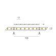 69268/600-WW Leuchtwurm LED Strip 24V 7,5W Lfm  455Lm 3000K 6m Produktbild Additional View 1 S