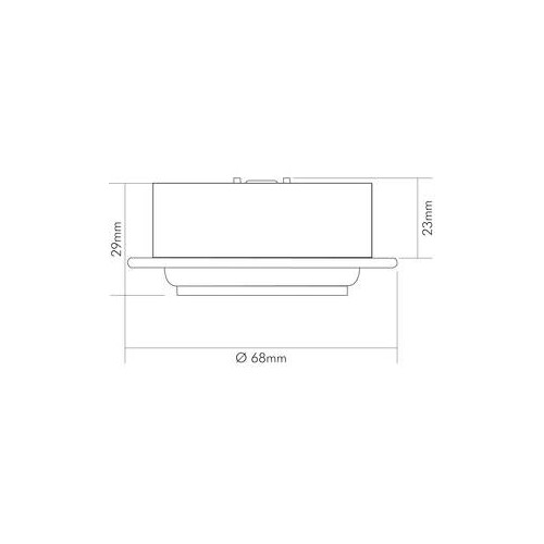 1550220200 Nobile N 5022 LED Array chrom 3,3W warmweiss 3000°K ca.57 lm/W 3er Set Produktbild Additional View 2 L