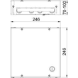 7427432 OBO UDHOME BOX 9 Einbaugehäuse für GES9-2 Stahl bandverzinkt Produktbild Additional View 1 S