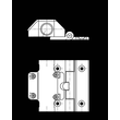 3SE2283-0GA43 SIEMENS SIRIUS Scharnier- Schalter Formstoffgeh. mit Alu-Scharnier Produktbild Additional View 2 S
