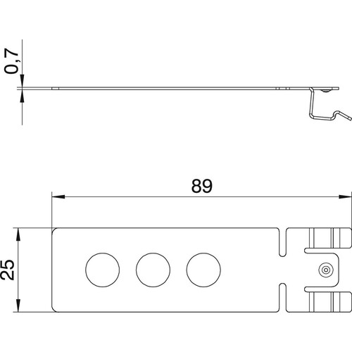 7425140 OBO EA3 6 Estrichanker für OKA-G und OKA-W Edelstahl rostfrei Produktbild Additional View 1 L