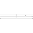 860230 DEHN Anschlussfahne Fl 30x3,5mm NIRO (V4A) L 3000mm Produktbild Additional View 2 S