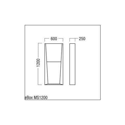 22176359 Zumtobel Onlite eBOX MX1200 Produktbild Additional View 1 L