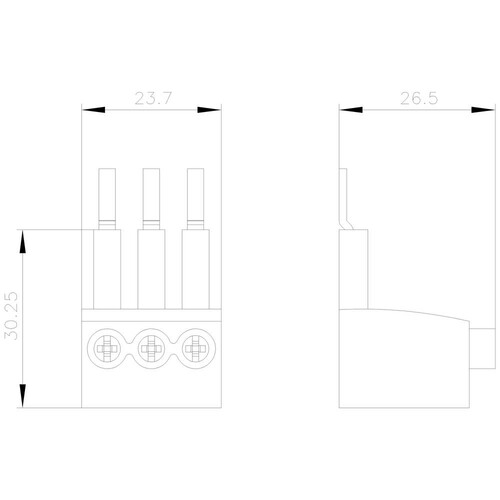 3RM1920-1AA Siemens Abdeckkappe Produktbild Additional View 1 L