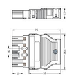 770-315 Wago Winsta Midi 5pol, Stecker Produktbild Additional View 1 S