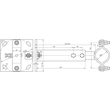 105345 DEHN Wandbefestigung St/tZn für Rohre D 60mm Wandabstand variabel 250-35 Produktbild Additional View 2 S