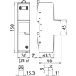 961175 DEHN Koordinierter Blitzstrom- ableiter Typ 1 DEHNbloc Maxi f. IT-Syst. Produktbild Additional View 3 S