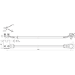 365519 DEHN Anschlussset Seilanlagen 16mm² L 1000mm Cu mit Lasche D 8mm NIRO Produktbild Additional View 2 S
