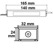 111185 Isoled Trafo 12V/DC, 30W, IP65 Produktbild Additional View 1 S