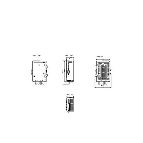 6GK1503-3CC00 SIEMENS PB OLM/G12-1300 V4.0 Optical Link Module mit 1 RS485 Produktbild Additional View 2 L