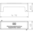 5015707 OBO 1801 AH Abdeckhaube für Potentialausgleichsschiene Polystyrol gr Produktbild Additional View 1 S