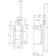 3SE51320CJ82 Siemens Endschatler Schwenkantrieb Rechts/Links Stange 200mm Produktbild Additional View 2 S