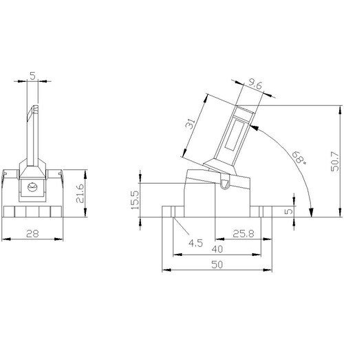 3SE5000-0AV04 Siemens RADIUSBETAETIGER Produktbild Additional View 1 L