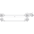 365419 DEHN Überbrückungsseil Cu 16mm² L 400mm m. 2 Falzklemmen 0,7-10mm NIRO Produktbild Additional View 2 S