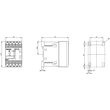 3RH2131-2KB40 Siemens Hilfsschütz 24VDC 3S+1Ö Produktbild Additional View 2 S