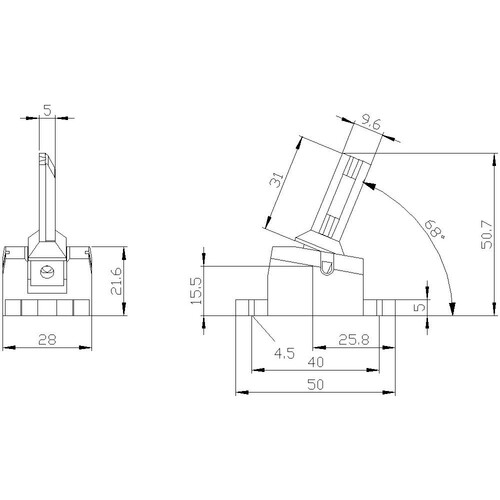 3SE5000-0AV06 Siemens Radiusbetaetiger Produktbild Additional View 1 L