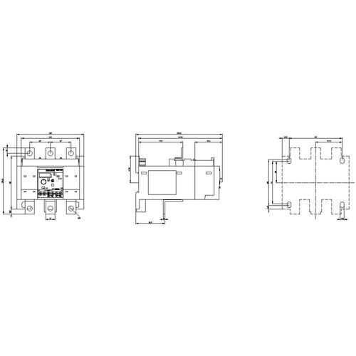 3RB2056-1FC2 Siemens UEBERLASTRELAIS 50. 200A Produktbild Additional View 2 L